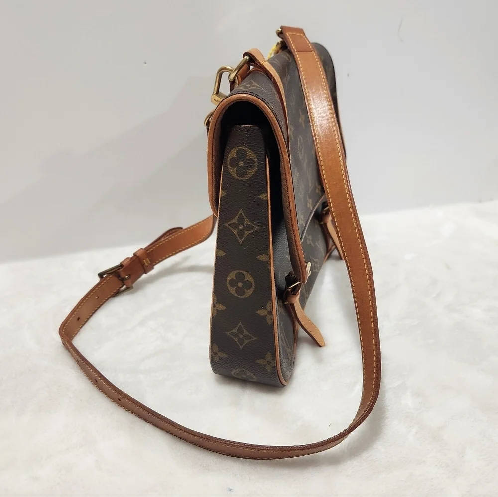 Louis Vuitton 2005 Vintage Brown Monogram Marelle Sac A Dos 3 Way Bag Purse